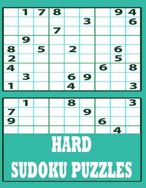 Cover for Ht · Hard Sudoku Puzzle Book (Paperback Bog) (2020)