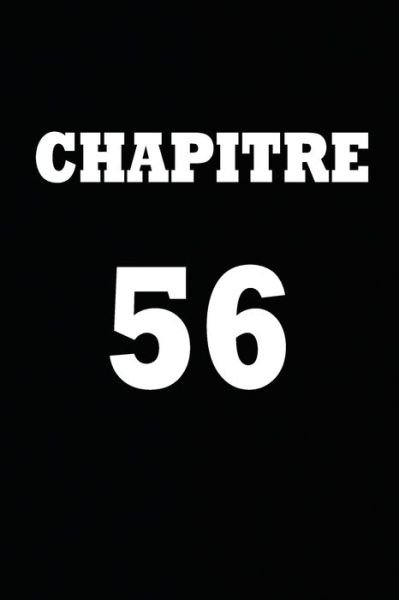 Cover for Chapitre Carnet · Chapitre 56 (Paperback Book) (2020)