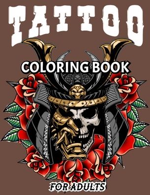 Cover for Siellen Louise · Adult Tattoo Coloring Book (Paperback Book) (2020)