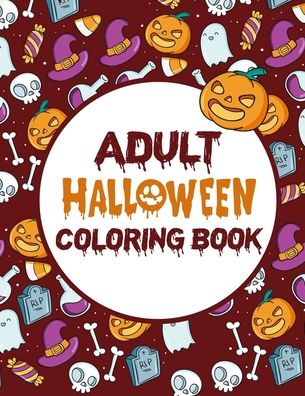 Cover for Otto Bermers · Adult Halloween Coloring Book (Taschenbuch) (2020)