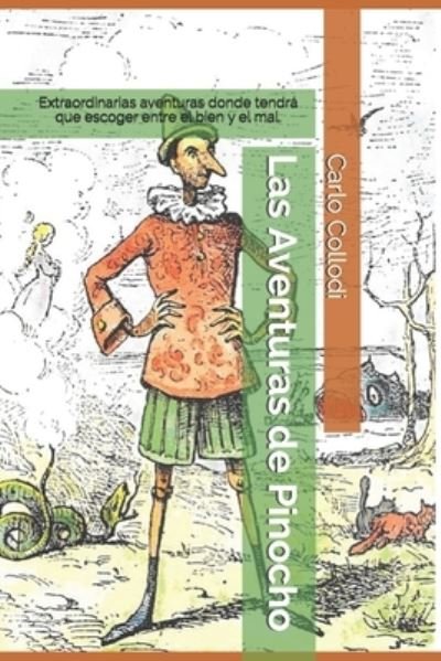 Cover for Carlo Collodi · Las Aventuras de Pinocho (Paperback Bog) (2021)