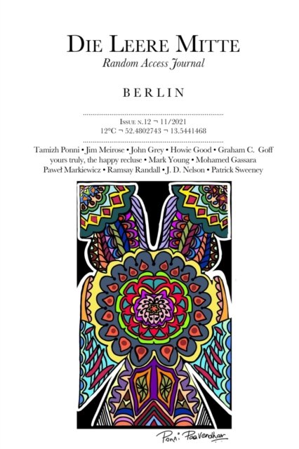 Cover for Various Authors · Title: Die Leere Mitte: Issue 12 - 2021 (Pocketbok) (2021)