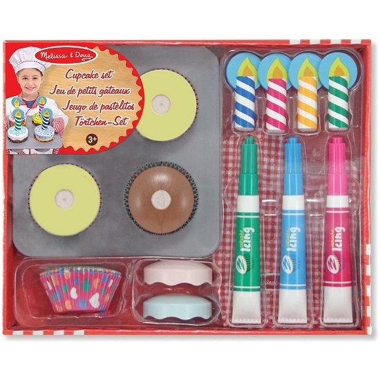 Cover for Melissa And Doug · Wooden Cupcake Set (Toys)