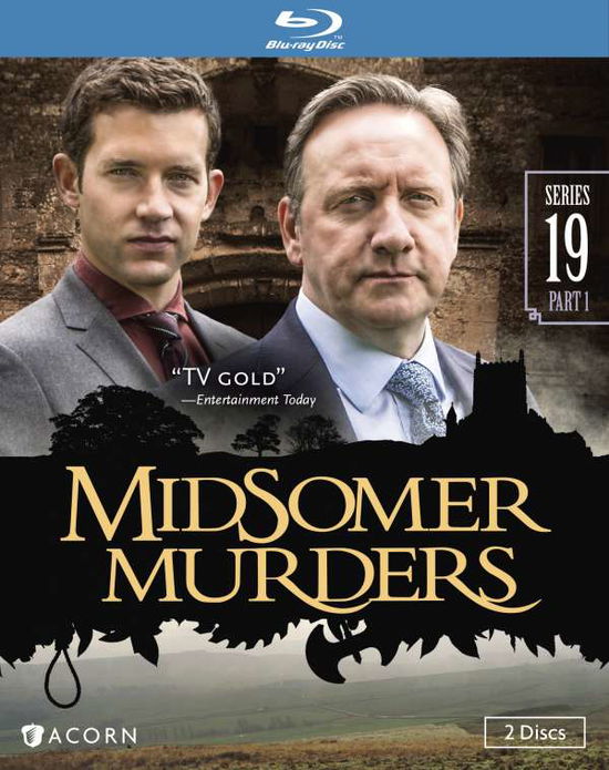 Cover for Midsomer Murders: Series 19 (Blu-Ray) (2017)