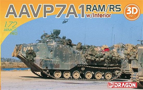 Cover for Dragon · 1/72 Aavp7a1 Ram/rs W/interior (7/22) * (Leksaker)