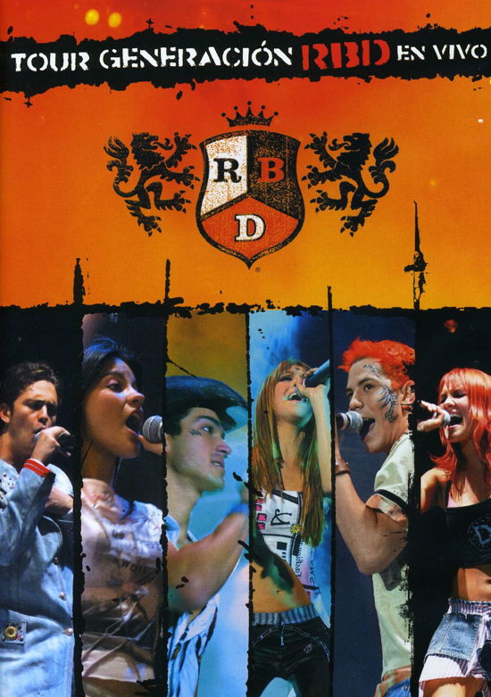 Tour Generacion Rbd: en Vivo - Rbd - Películas - EMI - 0094633192195 - 2 de septiembre de 2008