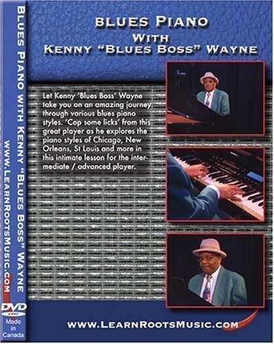 Cover for Kenny Blues Boss Wayne · Blues Piano with Kenny Blues Boss Wayne (DVD) (2010)