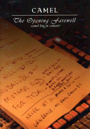 Cover for Camel · Opening Farwell (DVD) (2010)