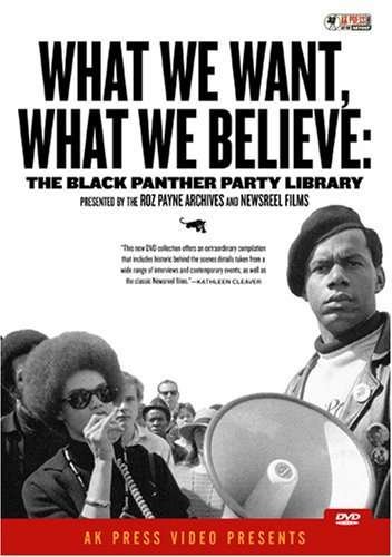 Cover for Feature Film · What We Want, What We Believe: Black Panther Party Library (DVD) (2016)