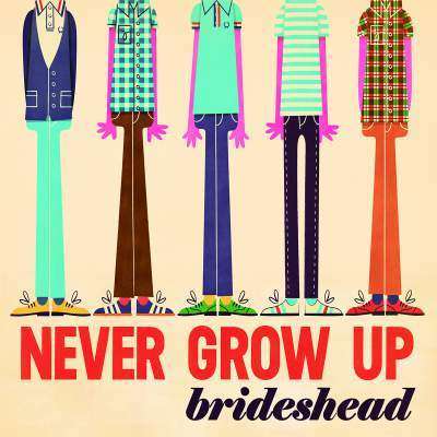 Brideshead · Never Grow Up (LP) (2015)