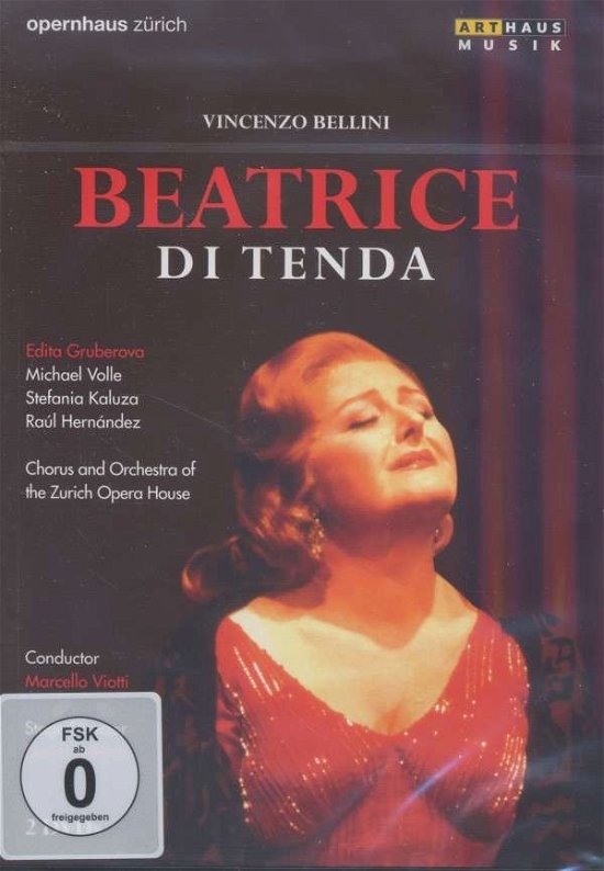 Cover for Orchestra and Chorus of the · Beatrice Di Tenda (DVD) (2014)