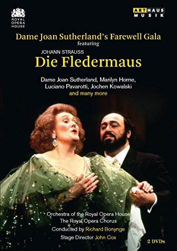 Cover for Strauss / Sutherland / Chorus &amp; Orchestra of the · Dame Joan Sutherland's Farewell Gala &amp; Performance (DVD) (2015)