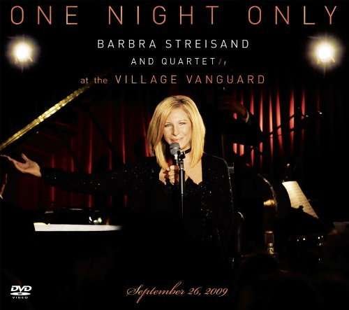 Cover for Barbra Streisand · One Night Only: Barbra Streisand &amp; Quartet at (CD) (2010)