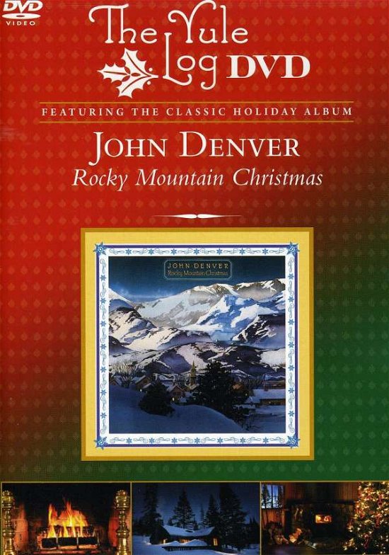 Cover for John Denver · Rocky Mountain Christmas / Yule Log (DVD) (2010)
