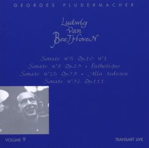 Cover for Georges Pludermacher · L.v. Beethoven-sonates Nº5-8-25-32-georges Pluderm (CD) (2009)
