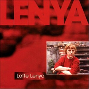 Cover for Lotte Lenya · Lenya -11cd + Book- (CD) (1999)