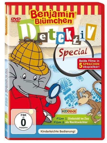 Detektiv Special-diebstahl Imzoo / Der Nachtwächter - Benjamin Blümchen - Movies - KIDDINX - 4001504122195 - March 7, 2014