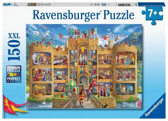 Cover for Ravensburger · Kijkje In Het Ridderkasteel (150 Stukken XXL) (Jigsaw Puzzle) (2020)