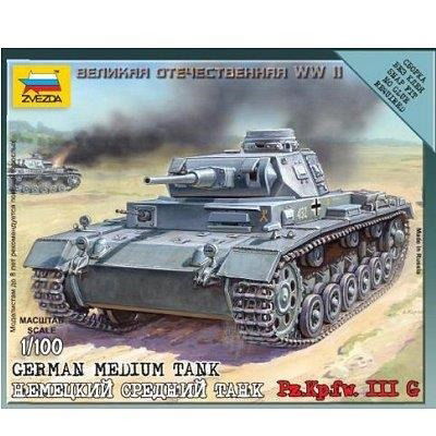 Cover for Zvezda · 1/100 German Tank Panzer Iii (Toys)