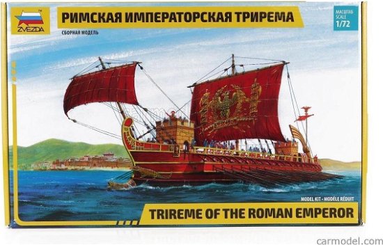 Cover for Zvezda · 1/72 Trireme Of The Roman Emperor (3/23) * (Spielzeug)