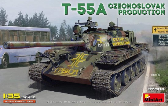 Cover for Miniart · 1/35 T-55A Czechoslovak Prod. (Toys)