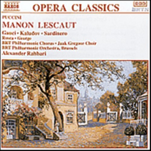 Manon Lescaut - Gauci / Sardineiro / Kaludow/+ - Musik - Naxos Opera - 4891030600195 - 19. august 1992