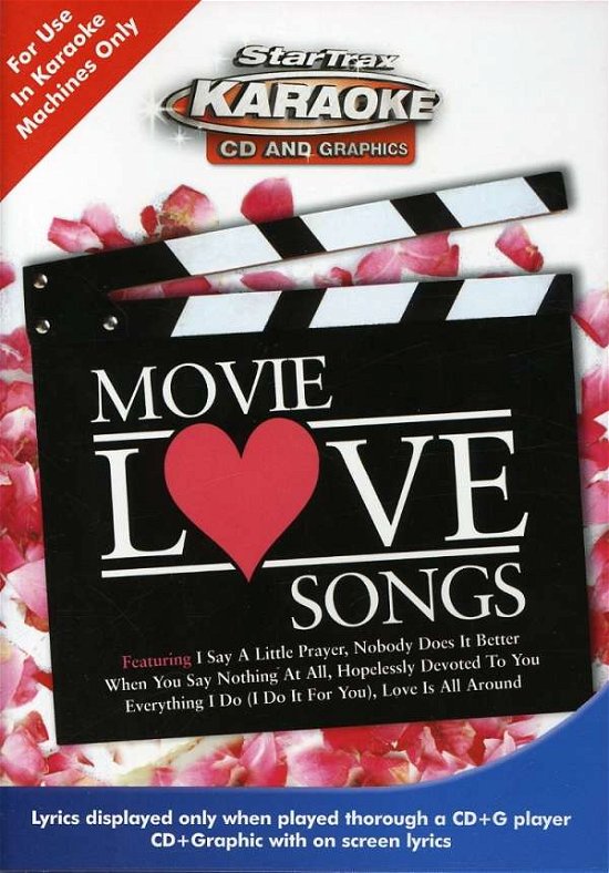 Movie Love Songs - Karaoke - Film - STAR TRAX - 5014797460195 - 1. oktober 2007