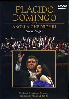 Works By Puccini-Verdi-Mozart-Live In Prague - Placido Domingo / Angela Gheorghiu - Elokuva - WIENERWORLD - 5020609005195 - maanantai 29. helmikuuta 2016