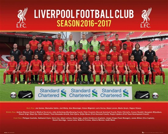 Liverpool - Team Photo 16/17 (poster Mini 40x50 Cm) - Liverpool - Merchandise - Gb Eye - 5028486372195 - 