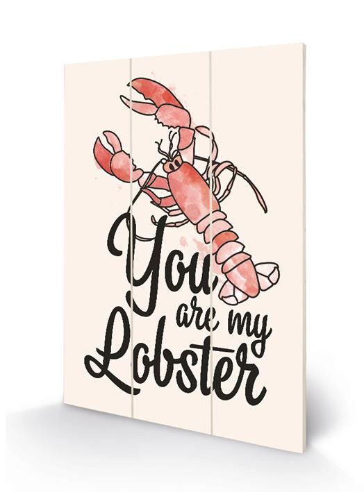 Cover for Friends · Friends - You Are My Lobster - Impression Sur Bois 20X29.5 (Toys)