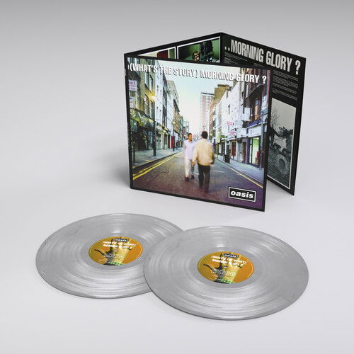 Cover for Oasis · What’s The Story) Morning Glory? (25th Anniversary Limited Edition Silver Vinyl) (LP) [25th Ann. Limited edition] (2020)