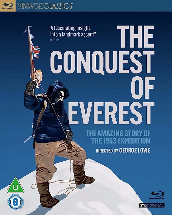Cover for George Lowe · The Conquest Of Everest (Blu-ray) (2023)