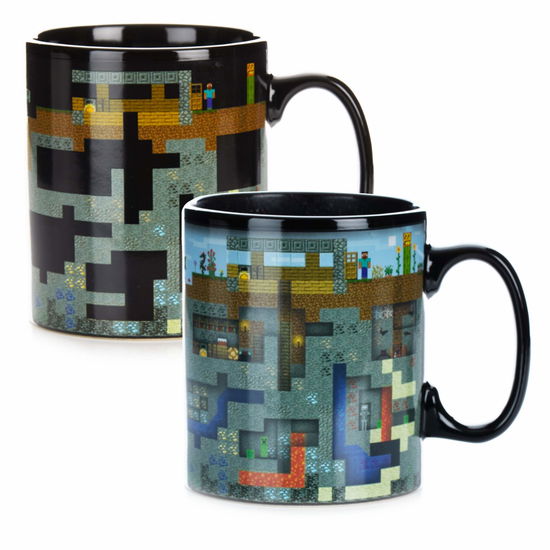 Minecraft Heat Change Mug - Paladone - Gadżety - Paladone - 5055964742195 - 20 września 2022