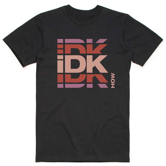 Cover for Idkhow · Idkhow Unisex T-shirt: Branded Logo (Black) (T-shirt) [size XXL] [Black - Unisex edition] (2018)