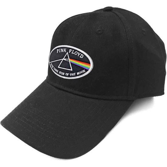 Cover for Pink Floyd · Pink Floyd Unisex Baseball Cap: The Dark Side of the Moon White Border (Klær) [Black - Unisex edition]