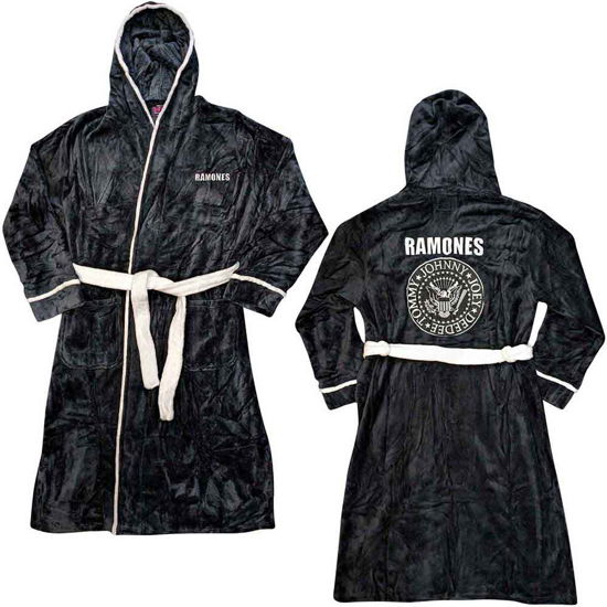 Cover for Ramones · Ramones Unisex Bathrobe: Presidential Seal (Large - X-Large) (CLOTHES) [size XL] [Black - Unisex edition]