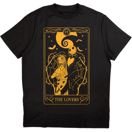 The Nightmare Before Christmas Unisex T-Shirt: Jack & Sally Lovers - Nightmare Before Christmas - The - Merchandise -  - 5056368675195 - 