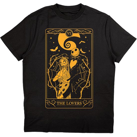 Cover for Disney · Disney Unisex T-Shirt: The Nightmare Before Christmas Jack &amp; Sally Lovers (T-shirt) [size S] [Black - Unisex edition]