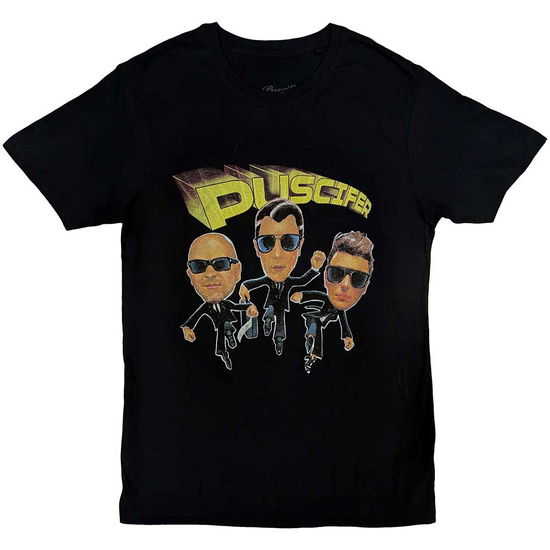 Puscifer Unisex T-Shirt: Characters - Puscifer - Produtos -  - 5056737226195 - 