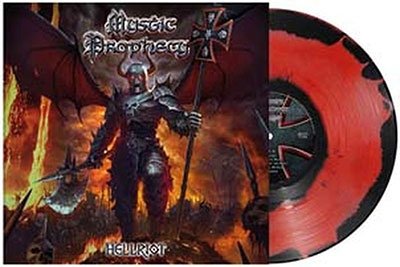 Cover for Mystic Prophecy · Hellriot (Black / Red Swirl Vinyl) (LP) (2023)