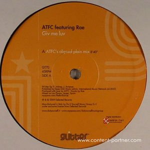 Cover for Atfc · Giv Me Luv (12&quot;) (2009)