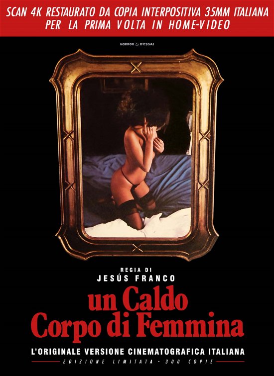 Cover for Caldo Corpo Di Femmina (Un) (R · Caldo Corpo Di Femmina (Un) (Restaurato In Hd) (Edizione Limitata 300 Copie Numerate) (DVD) (2023)