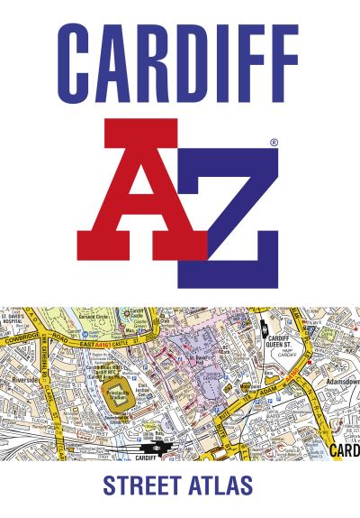 Cover for A-Z Maps · Cardiff A-Z Street Atlas (Paperback Book) [7 Revised edition] (2021)