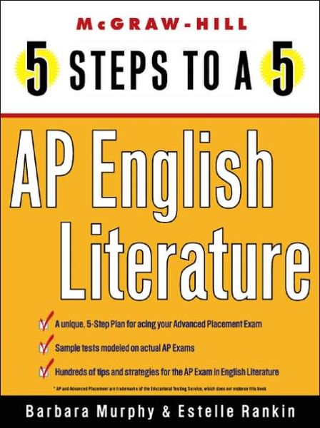 Cover for Barbara Murphy · English Literature - 5 Steps to a 5 on the Advanced Placement Examinations S. (Paperback Book) (2002)