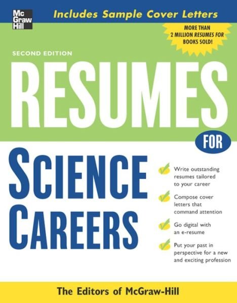 Cover for McGraw Hill · Resumes for Science Careers (Taschenbuch) (2007)