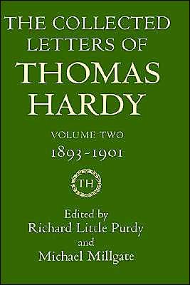 Cover for Thomas Hardy · The Collected Letters of Thomas Hardy: Volume 2: 1893-1901 - Collected Letters of Thomas Hardy (Hardcover Book) (1980)