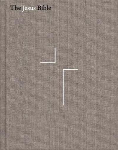 Cover for Zondervan Zondervan · The Jesus Bible, NIV Edition, Cloth over Board, Gray Linen, Comfort Print (Innbunden bok) (2018)
