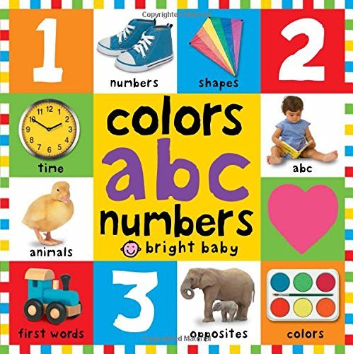 Cover for Roger Priddy · Big Board Books Colors, ABC, Numbers - First 100 (Board book) [Brdbk edition] (2008)