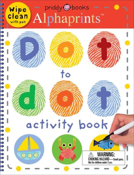 Cover for Roger Priddy · Alphaprints Dot to Dot Activity Book: Wipe Clean with Pen - Alphaprints (Spiral Book) (2019)