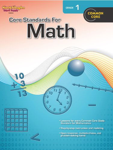 Cover for Steck-vaughn Company · Core Standards for Math Grade 1 (Paperback Book) (2012)